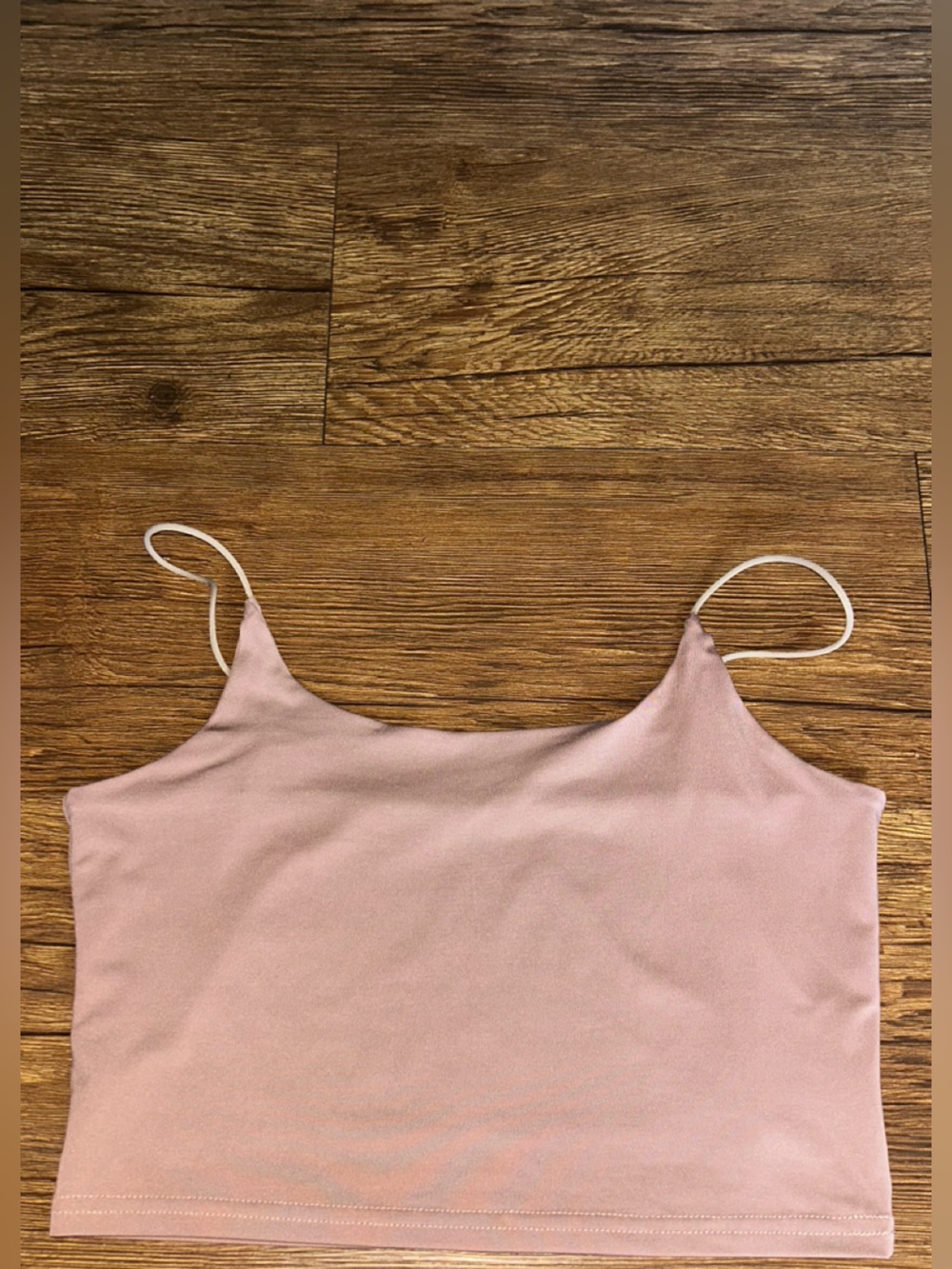 Rose/Pink Tank Crop Top Size Medium